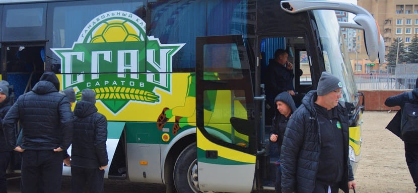 Кубок ЕГФ. Гандболисты СГАУ-"Саратова" прибыли в Балаково, где завтра проведут первый матч третьего раунда турнира с эстонской "Пылвой"