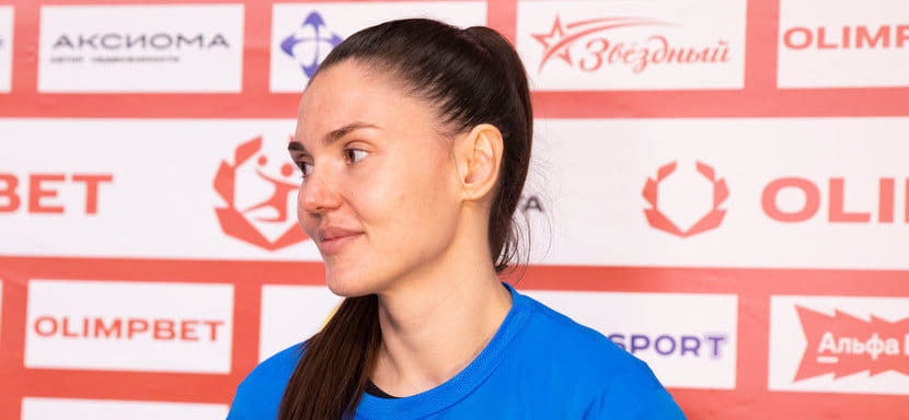 Анастасия Рябцева: "Можем сыграть пять матчей, но не хотелось бы. 30% сделано, осталось выиграть две встречи"
