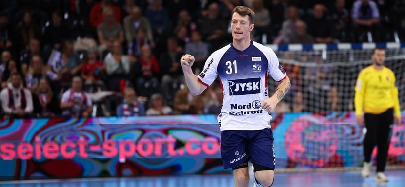 Европейская лига. Левый крайний "Фленсбурга" Эмиль Якобсен — автор лучшего гола второго тура (ВИДЕО)