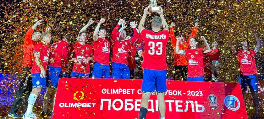 Суперкубок России. Олег Ходьков: "Игроки, наверное, вдохновились, после чемпионства в прошлом сезоне. У многих появилась уверенность"