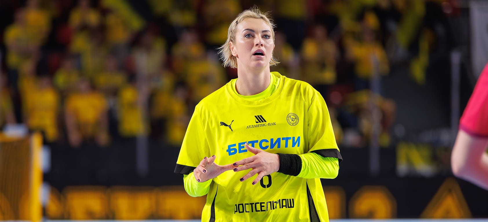 Гандболистка месяца по версии БЦ Анна Сень: "Очень рада, что и в 35 лет могу быть лучшей"