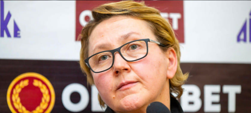 Olimpbet Суперлига. Наталья Дерепаско о поражении от "Луча": "Начало второго тайма мы не провалили, мы провалили всю игру" (ВИДЕО)