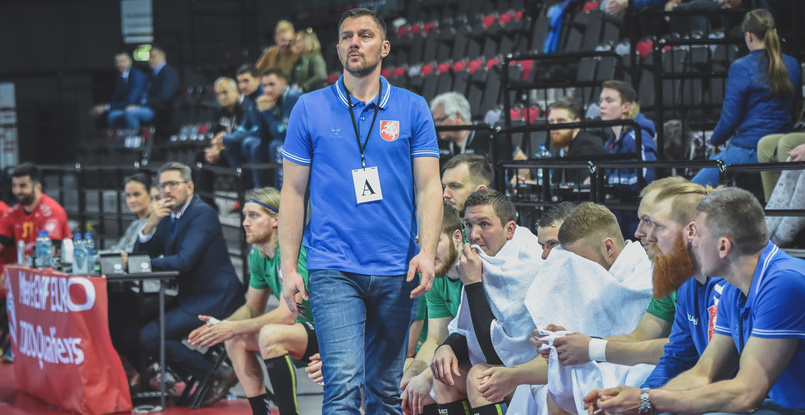 Главком литовцев Миндаугас Андрюшка: "Минус 20 мячей в матче с белорусами — это много. Так получилось из-за наших экспериментов в обороне"