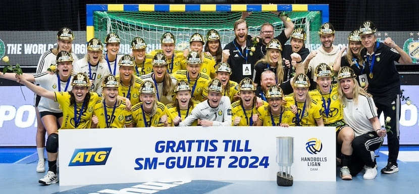 Швеция. "Севехоф" выиграл женский чемпионат страны. Команда добилась подобного успеха в 17-й раз