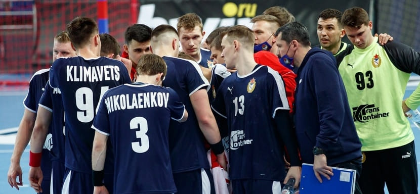 Суперлига Париматч. ЦСКА в Москве с перевесом в двенадцать мячей разгромил челябинское "Динамо"