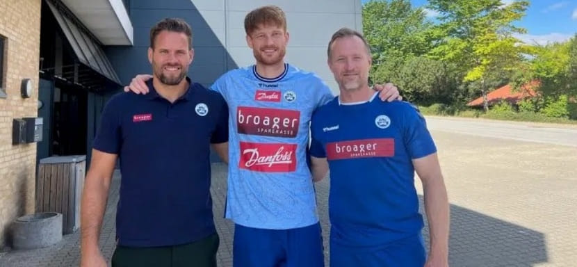 Дания. Экс-полусредний "Фленсбурга", "Штутгарта" и "Ганновера" Каспер Кисум стал игроком "Сондерюске"