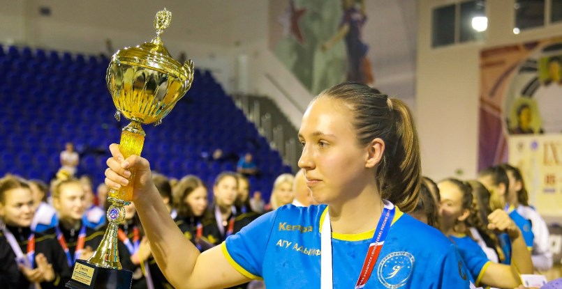 Капитан победительниц Спартакиады Мария Кучеренко: "Гандбол мне понравился с первой же тренировки" 