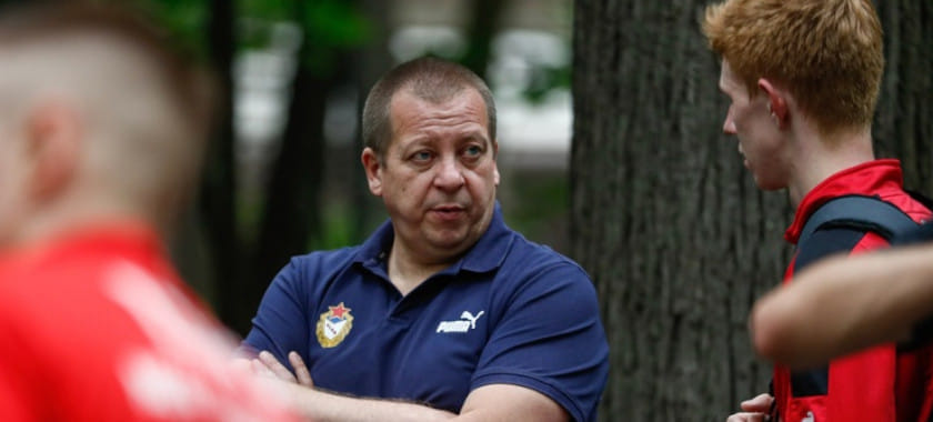 Россия. Второй тренер Владислав Космодемьянский будет руководить мужским ЦСКА в двух оставшихся матчах 2023 года