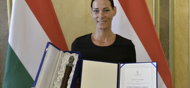 Венгрия. Анита Гербиц стала лауреатом престижной спортивной награды