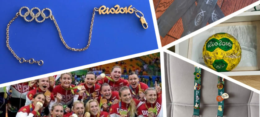Украденный мяч Маренниковой, браслет Акопян, обереги Петровой, значок от допинг-офицеров Ерохиной. Чемпионки собирают музей Рио-2016