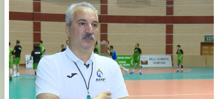 Азербайджан. Главный тренер мужской сборной Нассер Салими: "Азербайджанский гандбол в ближайшем будущем скажет свое слово в Европе"