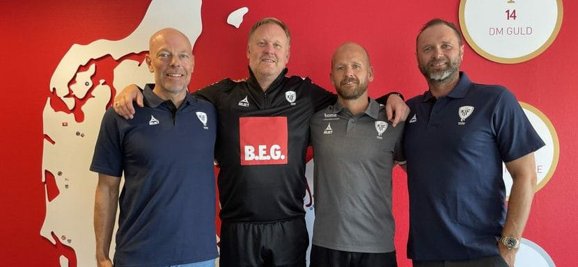 Дания. "Колдинг" продлил контракт с главным тренером Кристианом Кристенсеном и его помощником Андерсом Эггертом