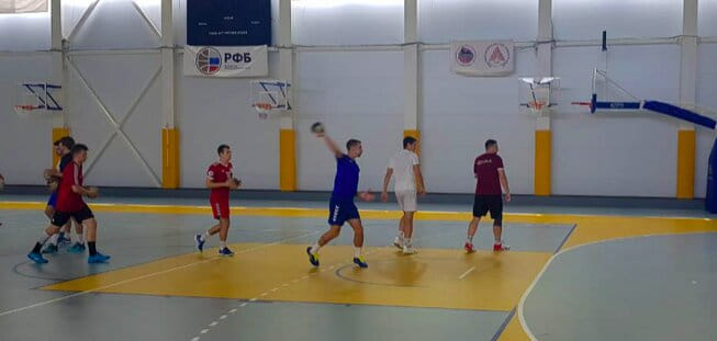 Суперлига. "Таганрог"-ЮФУ начал заключительный цикл тренировок в Золотой Косе (ВИДЕО)