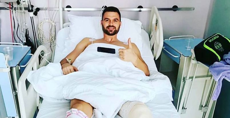 Балканы. Полусредний "Еурофарма" Невен Степанович, получивший травму колена в игре с БГК, успешно прооперирован