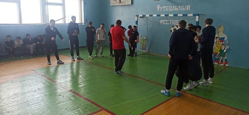 Россия. Представители астраханского "Динамо" провели очередной олимпийский урок