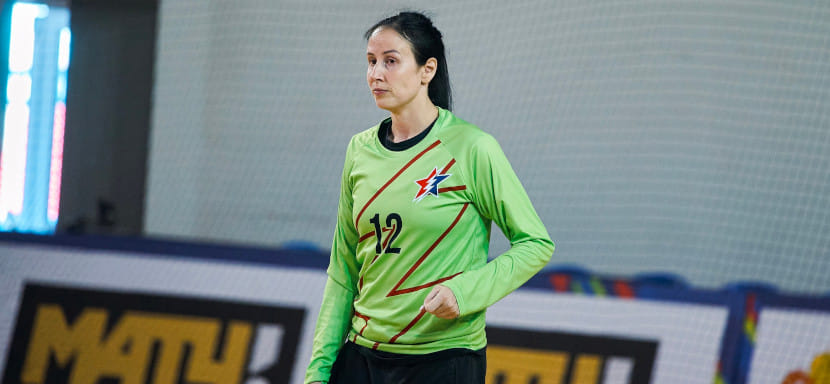 Olimpbet Суперлига. Екатерина Кирикиас: "Помню, утром матч играла вратарём, а вечером — полусредней"