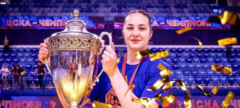 Левая полусредняя ЦСКА Варвара Сёмина — самая ценная гандболистка сезона-2024/25 по версии Федерации гандбола России