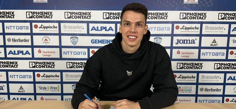 Бундеслига. 25-летний левый полусредний Фредерик Зимак пролонгировал контракт с "Лемго"