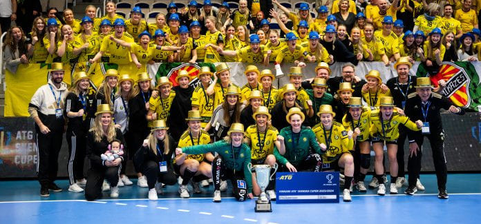 Швеция. 9 мячей Нины Коппанг помогли "Севехофу" одолеть в финале Кубка страны "Хеер" и во второй раз в истории завоевать престижный трофей
