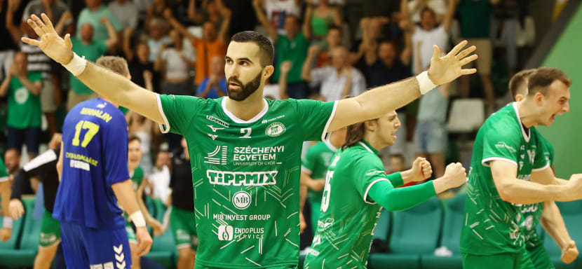 "Дьёр" минимально уступил в гостях "Будаёршу" и ещё один результат мужского чемпионата Венгрии