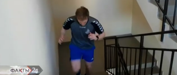 Репортаж о тренировках гандболистов СКИФа в условиях карантина (ВИДЕО)