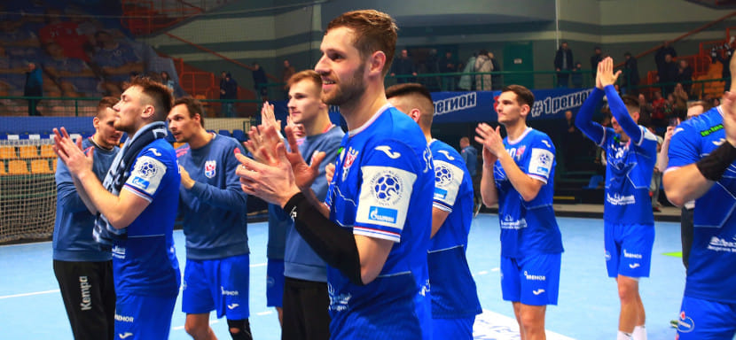 SEHA-Gazprom League. "Мешков Брест" с преимуществом в 5 мячей обыграл на своей площадке "Пермских медведей" и гарантировал первое место в группе "А"