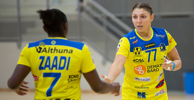Франция. Ольга Передерий: "Мец" — команда высокого уровня, поэтому мы со старта показываем качественный гандбол и идем к своим целям"