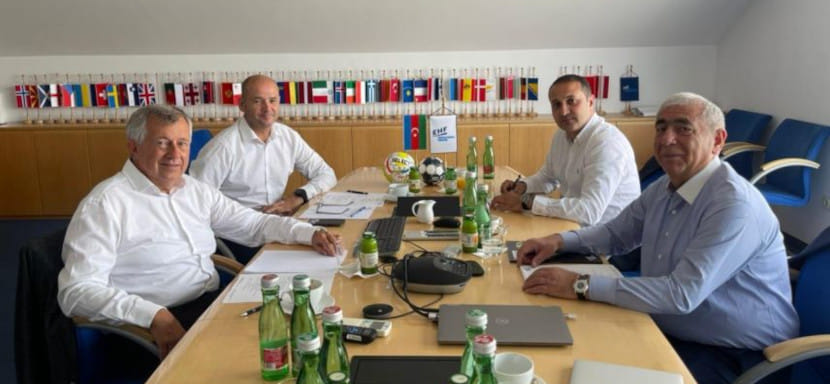 Делегация Федерации гандбола Азербайджана посетила штаб-квартиру Европейской федерации в Вене