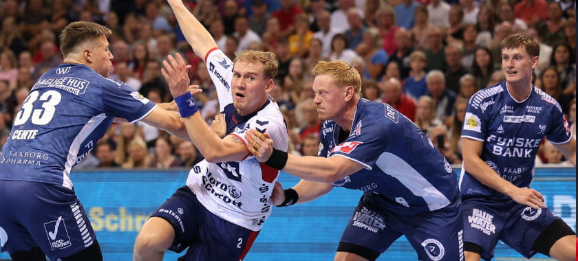 Германия. "Фленсбург" в 19-й раз выиграл Jacob Cement Cup, обыграв "Гудме". Симон Пютлик забросил бывшей команде семь мячей