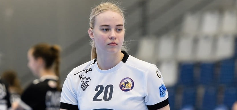 Olimpbet Суперлига. Дана Голубева: "В основе "Лады" выше головы никто прыгать не заставляет, работаем по самочувствию. Улучшаем ловкость и координацию"