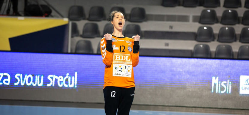 Delo Лига чемпионов. Вратарь "Будучности" Барбара Аренхарт: "Это была великая битва, мы заслужили победу, но еще ничего не решено"