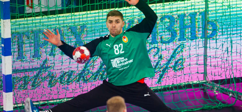 Olimpbet Суперлига. Станислав Третынко: "За наш с Дмитрием Кузнецовым высокий процент отражённых мячей главным образом спасибо защите"