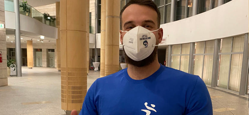 ЧЕ-2022. Вратарь сборной Словении Аляж Паньтар отбыл пятидневный карантин и может сыграть в понедельник против команды Черногории