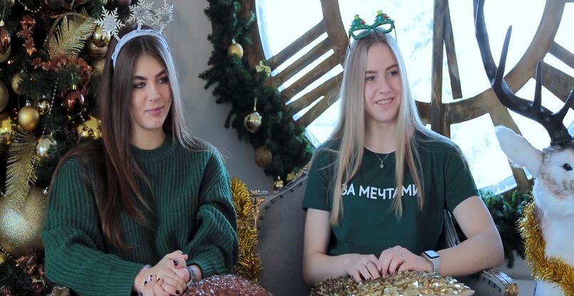 Гандболистки "Ростов-Дона" Валерия Маслова и Анастасия Шавман ответили на новогодние вопросы (ВИДЕО)