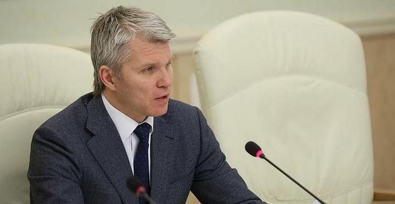 Министр спорта России Павел Колобков поздравил сборную России с успешным выступлением на Евро-2018