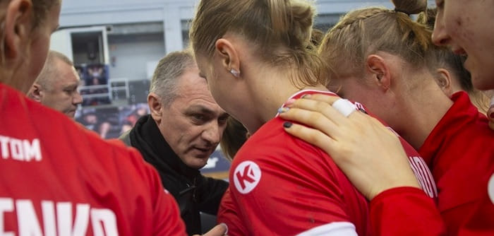 Евролига. После первого тайма "Звезда" ведет в матче против "Бера-Беры" с преимуществом в четыре мяча