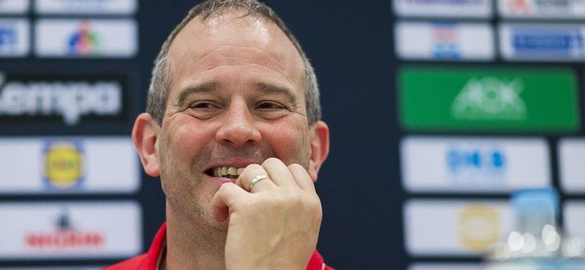 ЧЕ-2022. Рулевой сборной Германии Хенк Грунер: "Мы явно не удовлетворены ничьей с белорусками. Неутешительный результат"