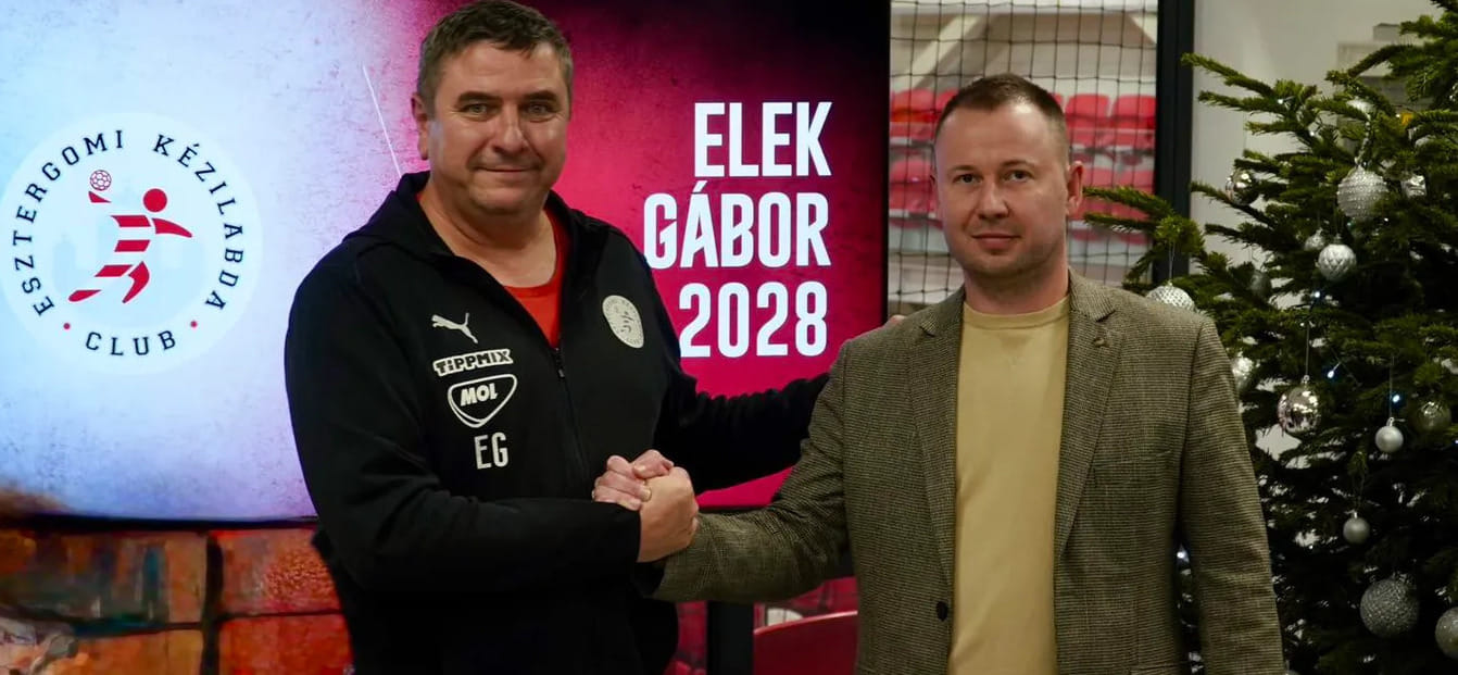 Габор Элек связал себя до 2028 года с клубом "Эстергом", который поднял в элиту венгерского гандбола