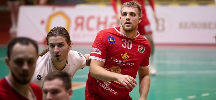 Беларусь. Линейный Михаил Пилюк признан лучшим игроком "Гомеля" по итогам ноября