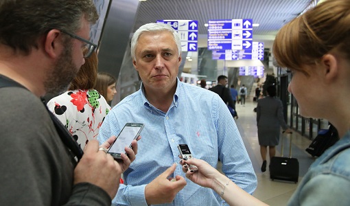 Юрий Шевцов: "Получил эсэмэску от Каденаса — там поздравление с победой в Финляндии. Он получает от меня такие же"