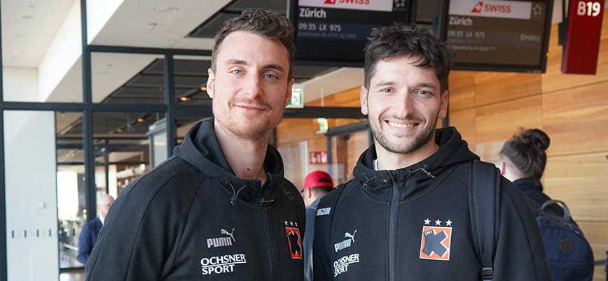 Европейская лига. Игроки "Шаффхаузена" Лукас Хербургер и Зоран Маркович после столкновений с Деяном Милосавлевым отправились в больницу