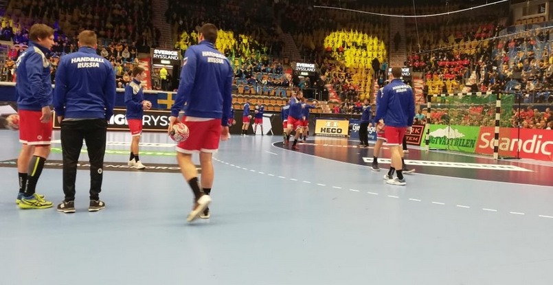 Составы сборных России и Швеции на товарищеский матч в Йенчепинге