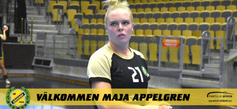Швеция. Состав "Севехофа", соперника ЦСКА по группе Лиги чемпионов, пополнила левая крайняя Майя Аппельгрен