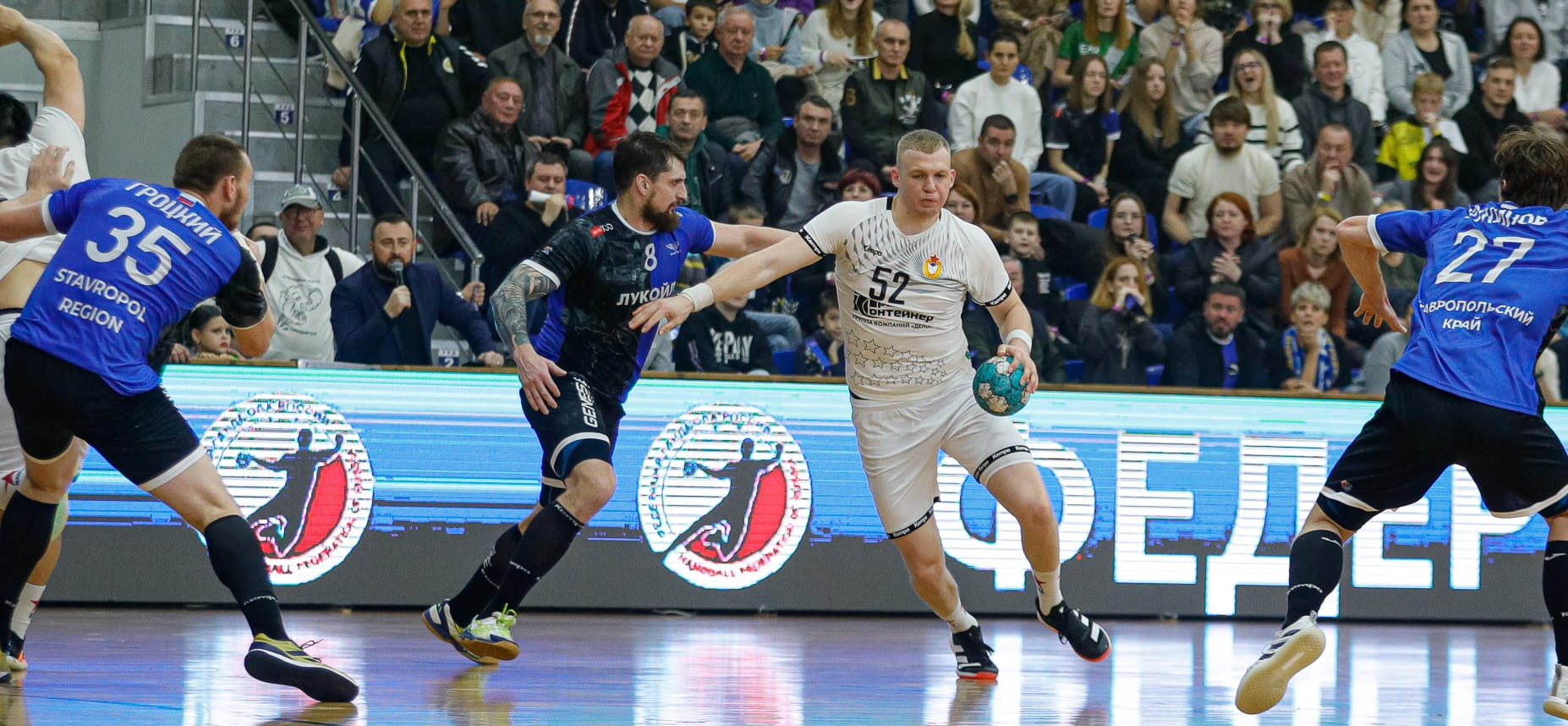SEHA-Gazprom League. Sergey Ivanov’s 12 goals helped HC CSKA to defeat HC Victor in the first quarter-final match
