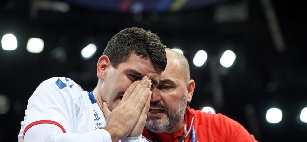 ЧМ-2023. Сборная Сербии лишилась правого полусреднего Предрага Веина из-за травмы. Вратарь Деян Милосавлев войдёт в заявку на третий матч турнира