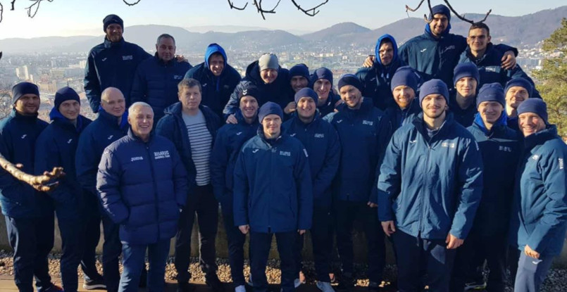 ЧЕ-2020. В свободный от игр день сборная Беларуси в полном составе отправилась в австрийские горы (ФОТО)