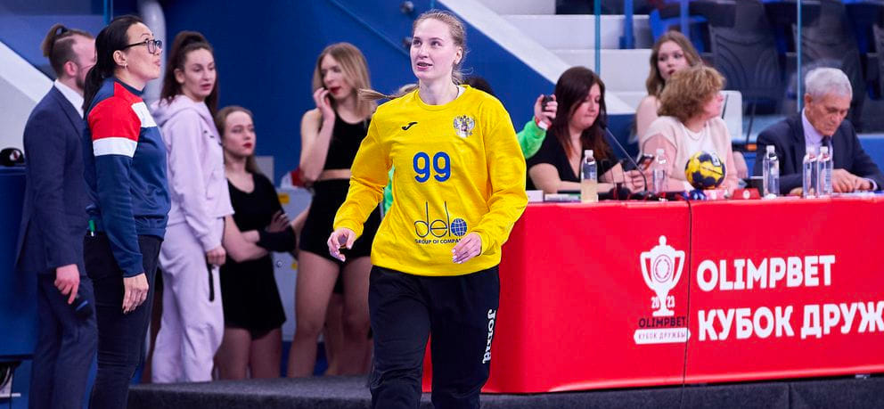 Olimpbet Кубок дружбы. Организаторы турнира выбрали лучших игроков в составе каждой команды. В стане победителей им стала вратарь Полина Каплина