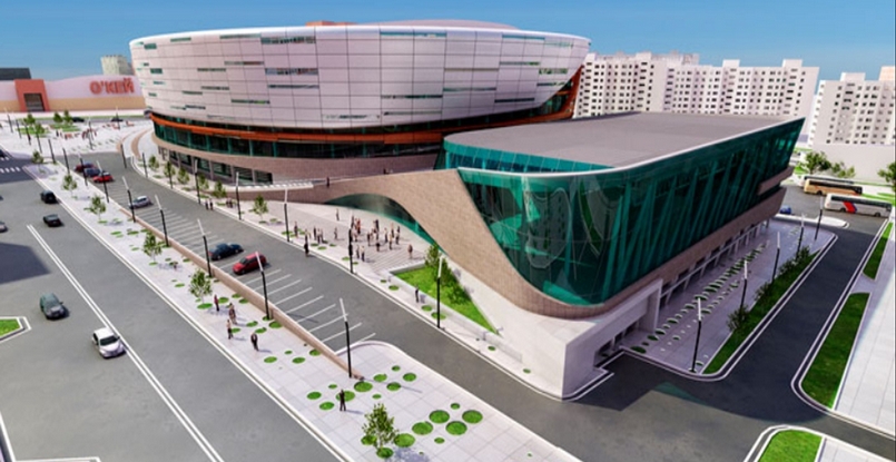 Строительство "Гандбол-Арены" в Ростове-на-Дону завершится в 2023 году. К этому времени закончится и ремонт Дворца спорта