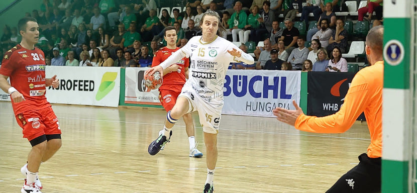 "Дьёр" уверенно разобрался с командой ПЛЕР, "Дабаш" сыграл вничью с "Комло" в матчах мужского чемпионата Венгрии
