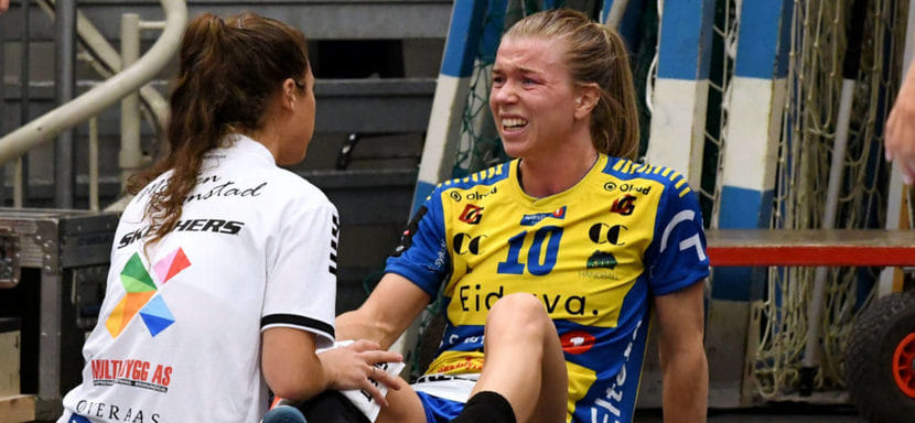 Левая крайняя дебютанта Лиги чемпионов "Сторхамара" Кристин Венн пропустит ближайшие матчи из-за травмы колена